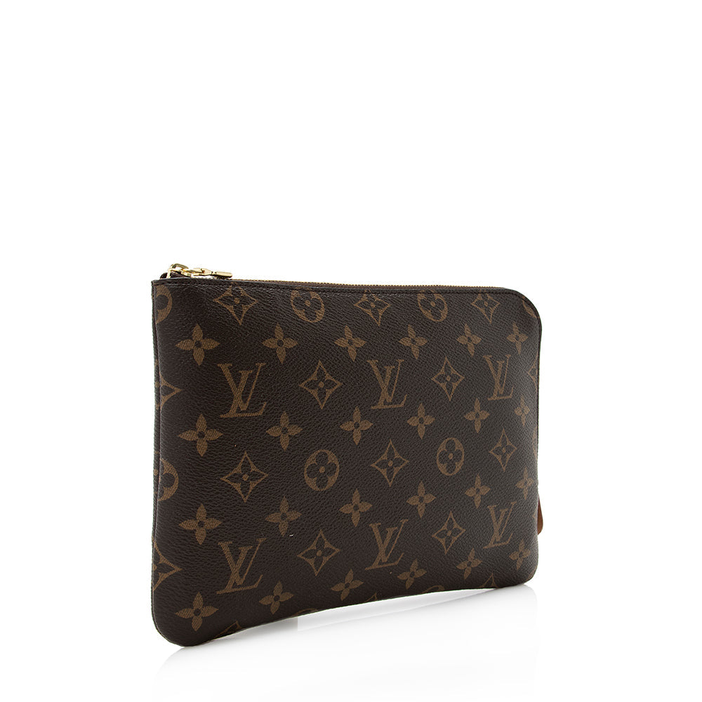 Louis Vuitton Monogram Canvas Etui Voyage PM Pouch (SHF-21053)