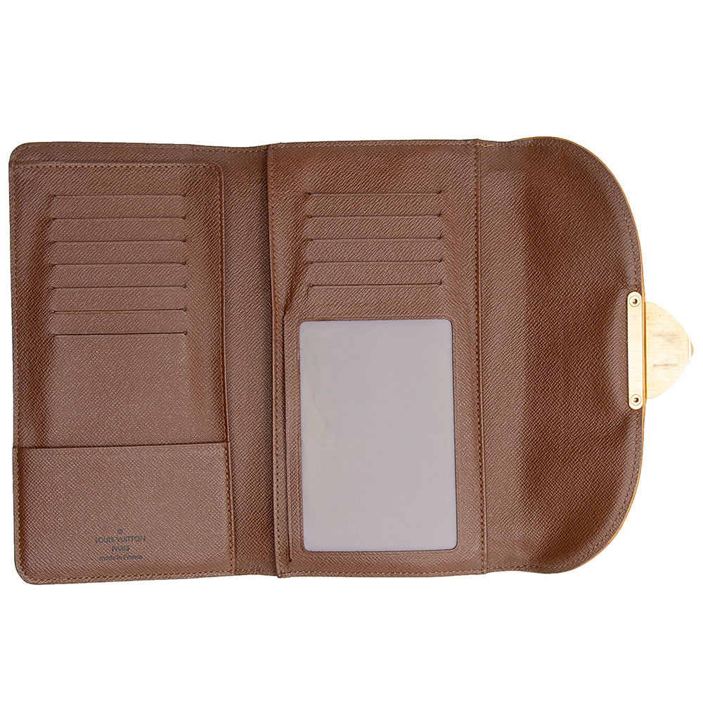 Louis Vuitton Monogram Canvas Eugenie Wallet (SHF-21848)