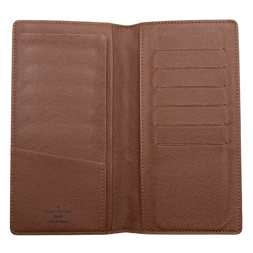 Louis Vuitton Monogram Canvas European Checkbook Cover (SHF-Noc4ZL)