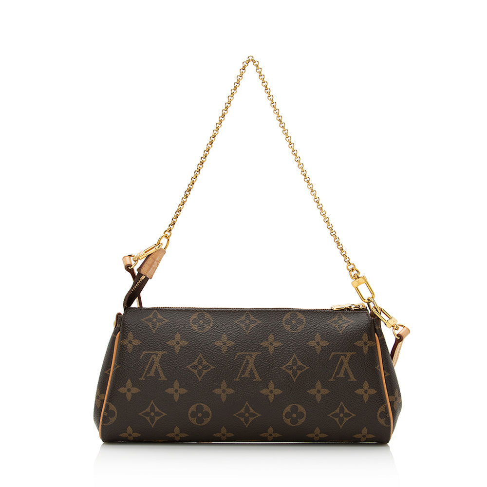 Louis Vuitton Monogram Canvas Eva Clutch (SHF-21136)