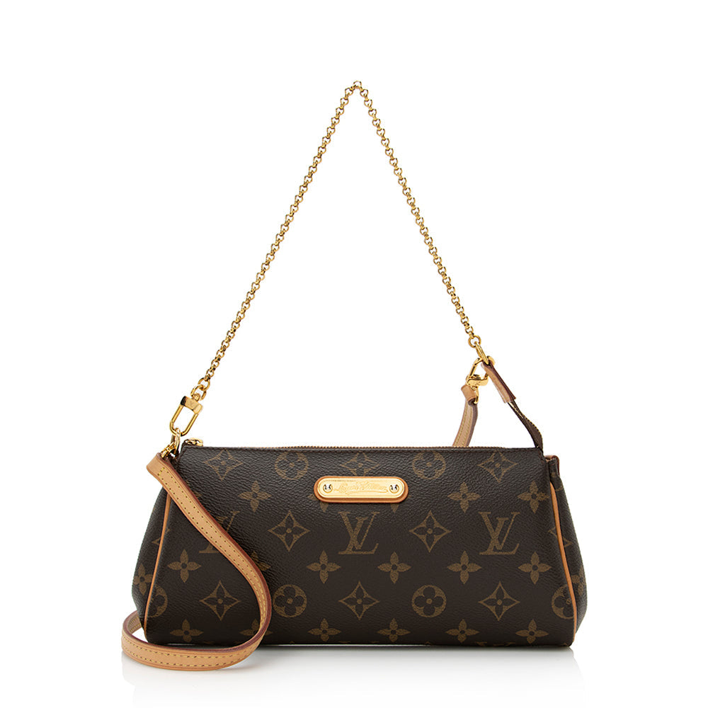 Louis Vuitton Monogram Canvas Eva Clutch (SHF-8feIXB)