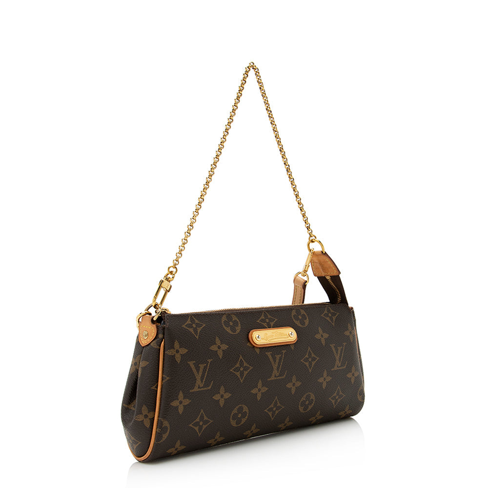 Louis Vuitton Monogram Canvas Eva Clutch (SHF-8feIXB)