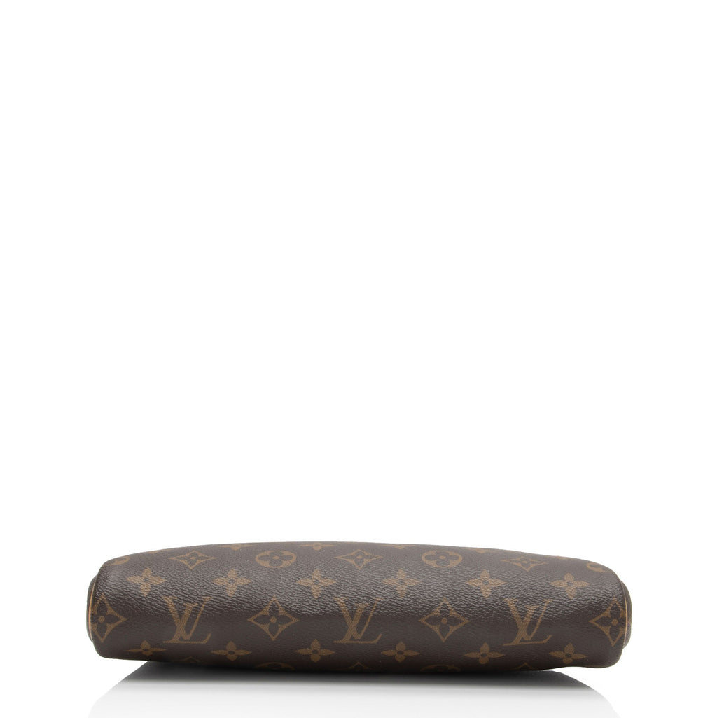Louis Vuitton Monogram Canvas Eva Clutch (SHF-AbJ6dZ)