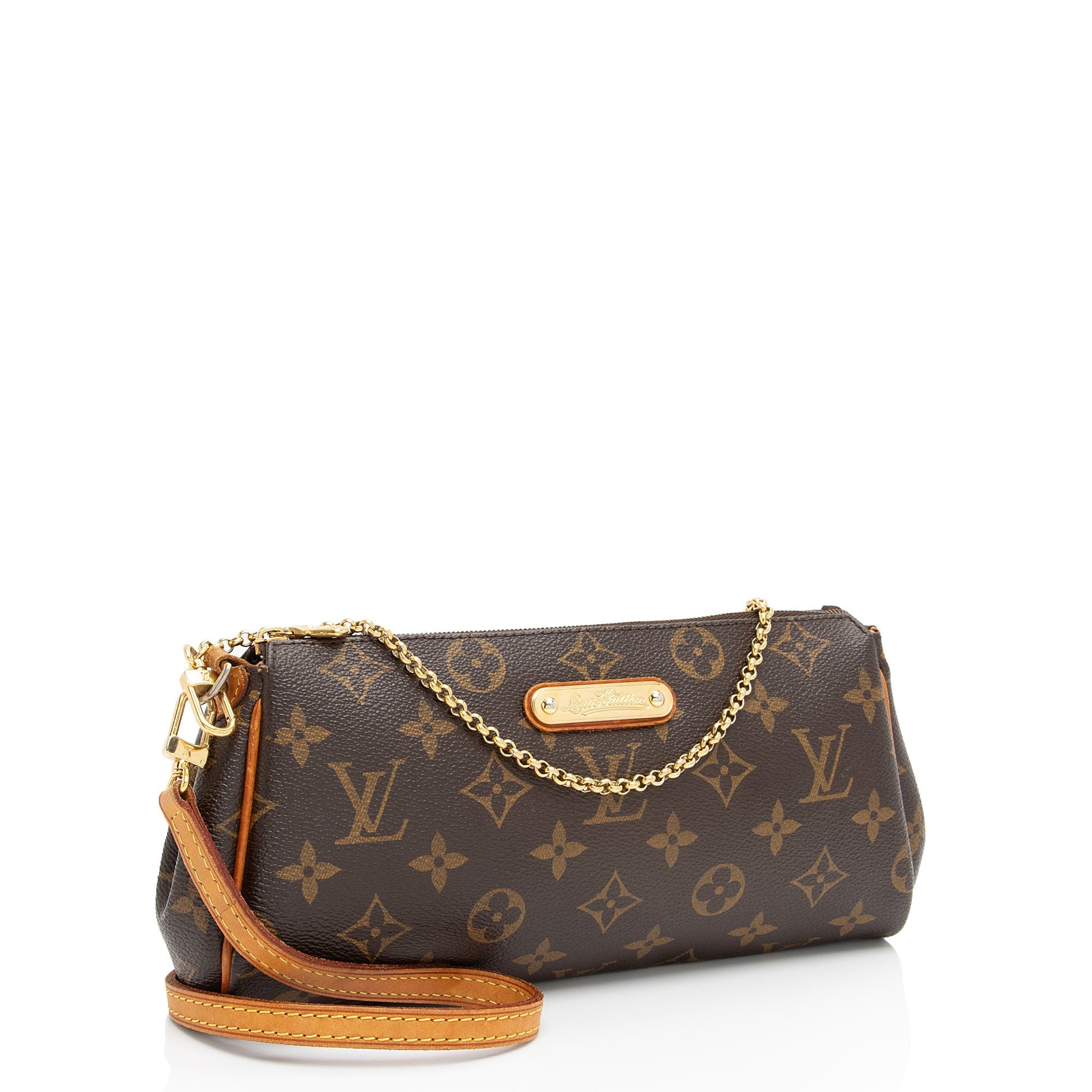 Louis Vuitton Monogram Canvas Eva Clutch (SHF-U3YNQY)