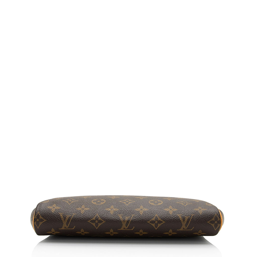 Louis Vuitton Monogram Canvas Eva Clutch (SHF-y3x30J)