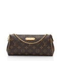 Louis Vuitton Monogram Canvas Eva Clutch (SHF-y3x30J)