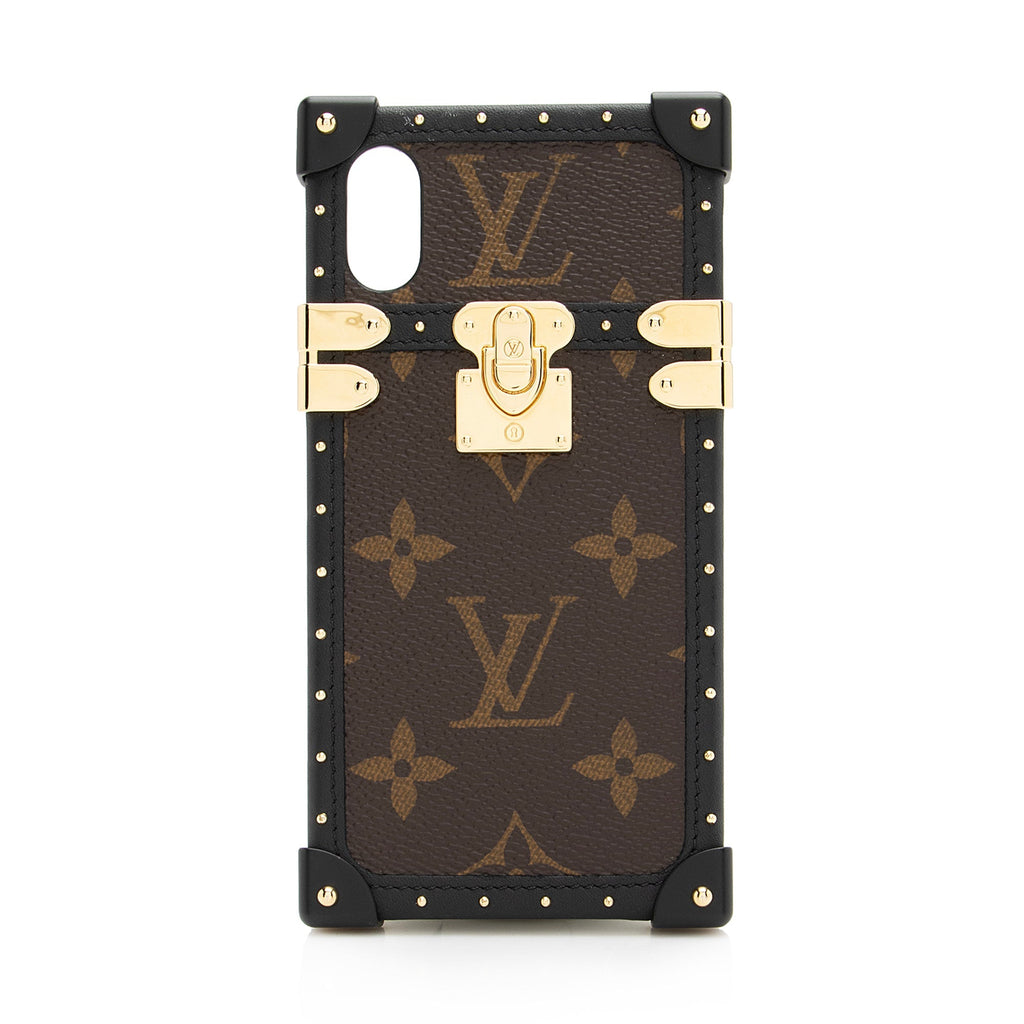 Louis Vuitton Monogram Canvas Eye Trunk iPhone X Case (SHF-22967)
