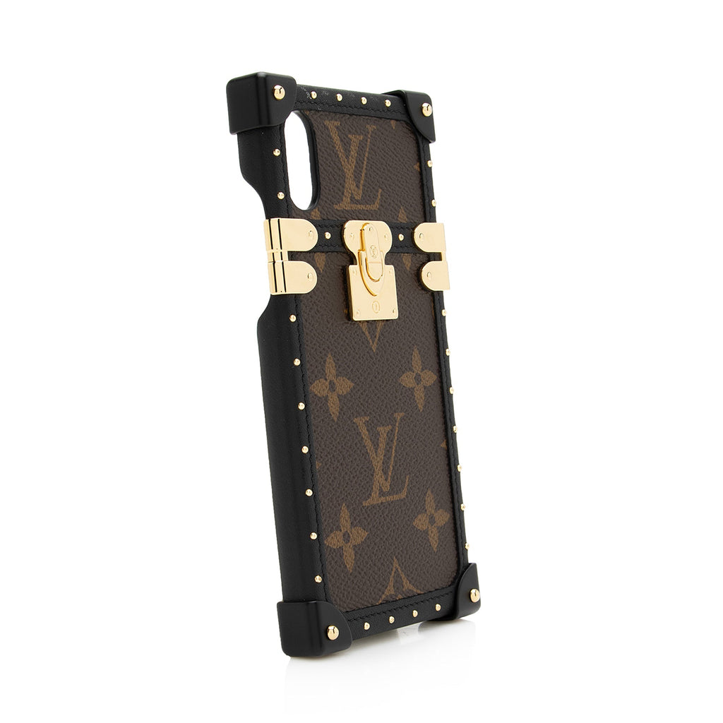Louis Vuitton Monogram Canvas Eye Trunk iPhone X Case (SHF-22967)