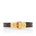 Louis Vuitton Monogram Canvas Fasten Your LV Bracelet (SHF-yI8IWa)