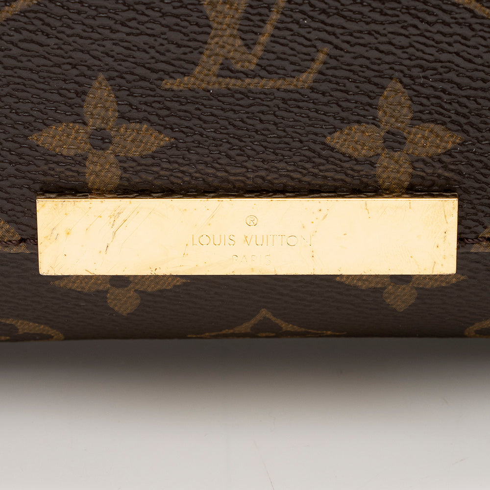 Louis Vuitton Monogram Canvas Favorite MM Shoulder Bag (SHF-19857)