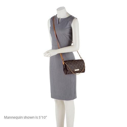 Louis Vuitton Monogram Canvas Favorite MM Shoulder Bag (SHF-19857)