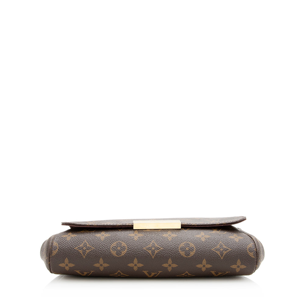 Louis Vuitton Monogram Canvas Favorite MM Shoulder Bag (SHF-20530)