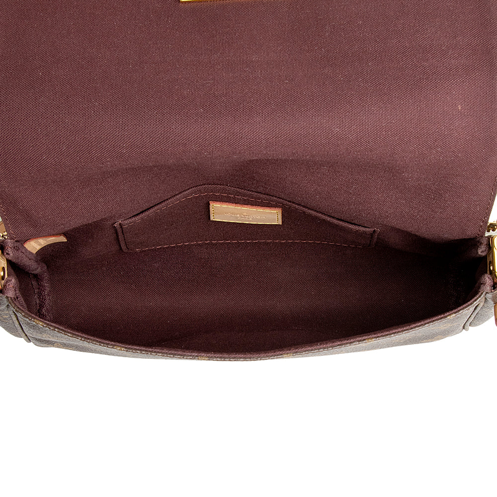 Louis Vuitton Monogram Canvas Favorite MM Shoulder Bag (SHF-21138)