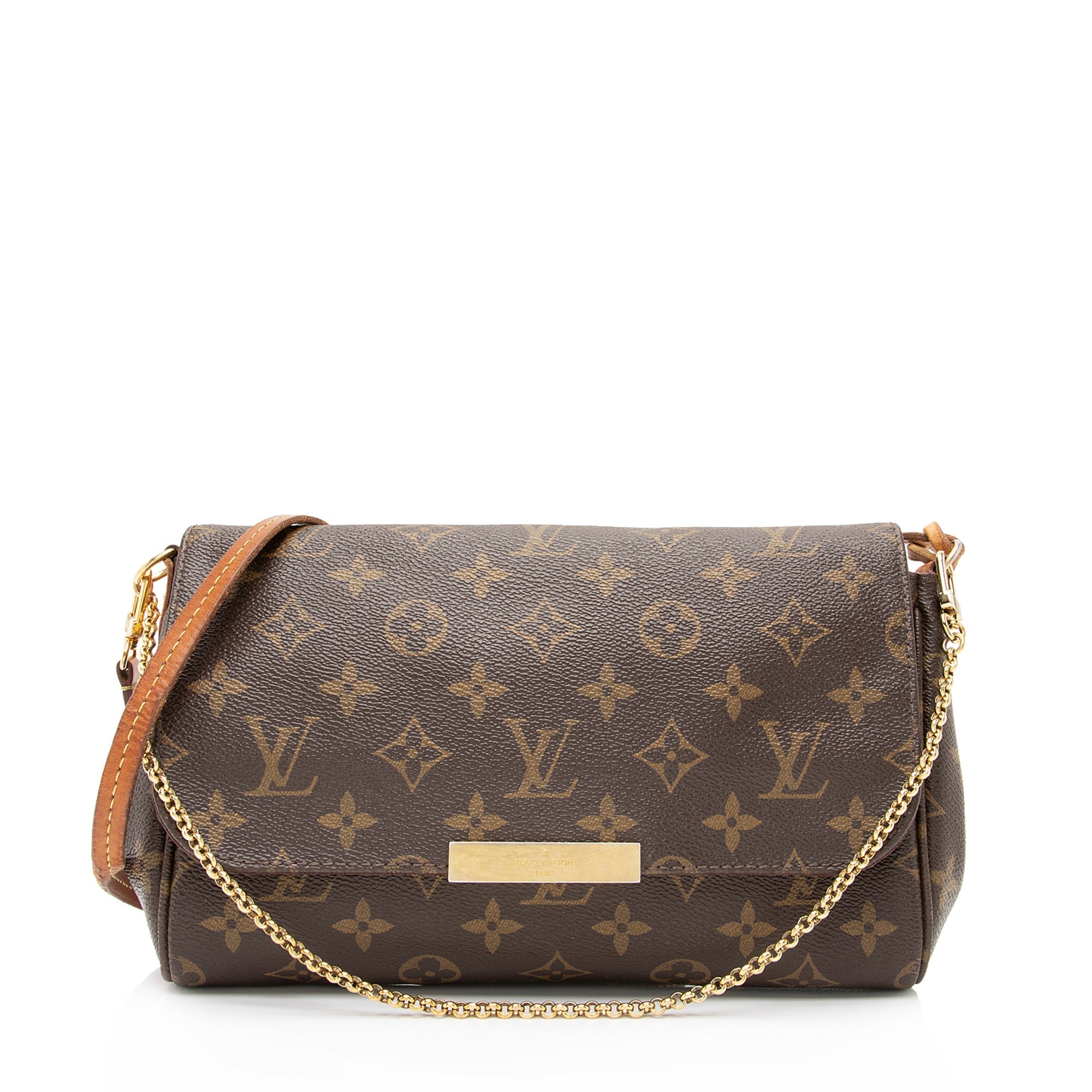 Louis Vuitton Monogram Canvas Favorite MM Shoulder Bag (SHF-RZu5fL)