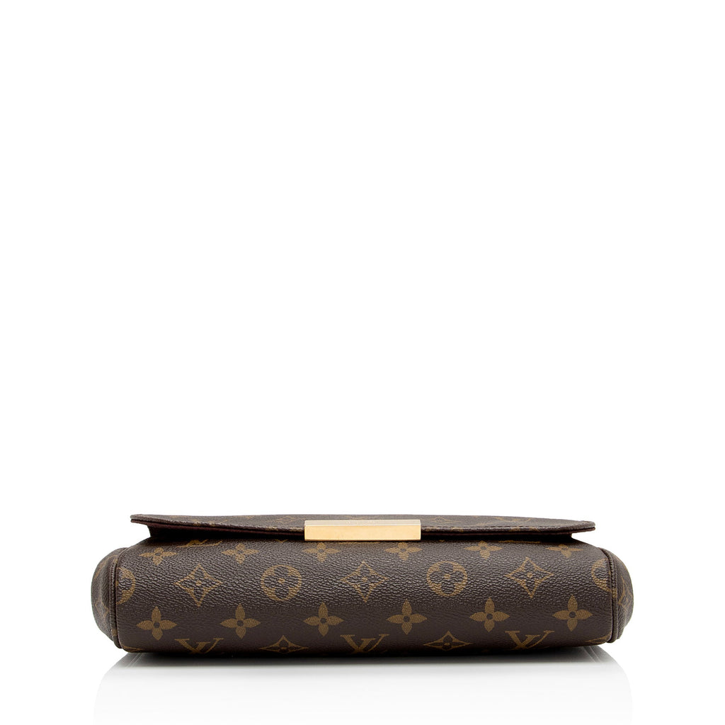 Louis Vuitton Monogram Canvas Favorite MM Shoulder Bag (SHF-4VRVaU)
