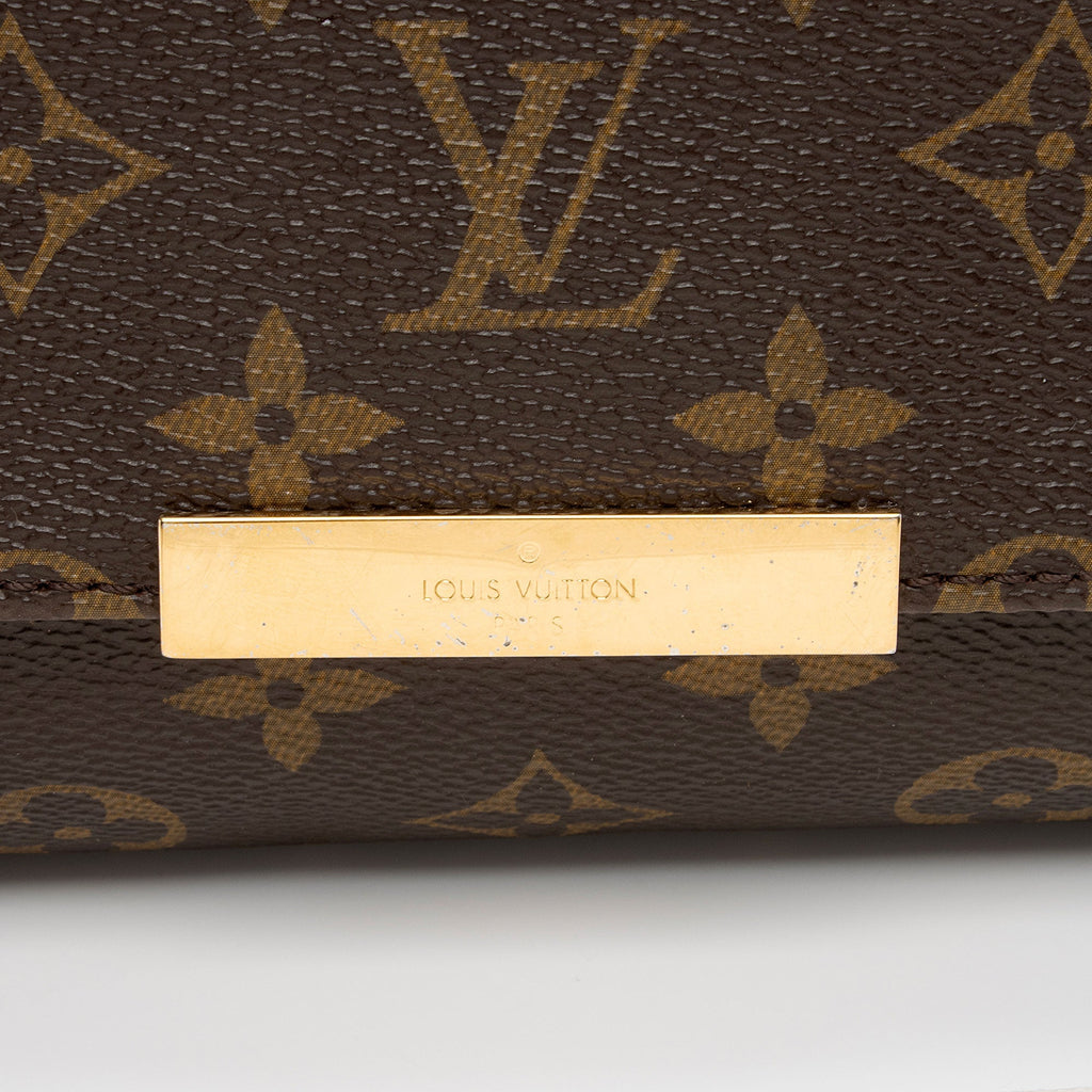 Louis Vuitton Monogram Canvas Favorite MM Shoulder Bag (SHF-4VRVaU)