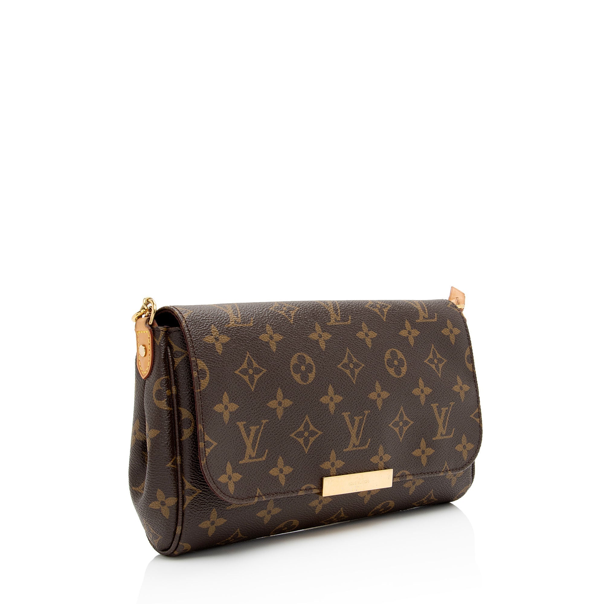 Louis Vuitton Monogram Canvas Favorite MM Shoulder Bag (SHF-4VRVaU)