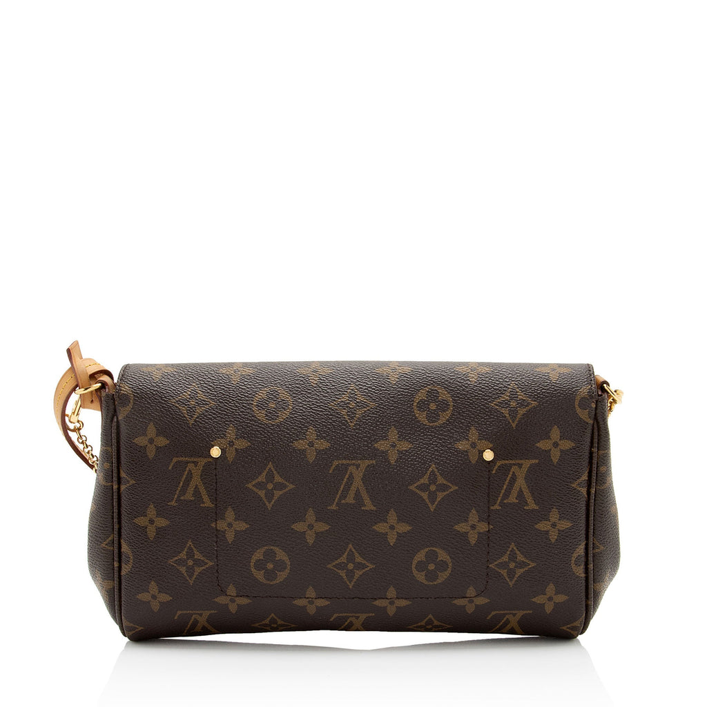 Louis Vuitton Monogram Canvas Favorite MM Shoulder Bag (SHF-wp7pd9)