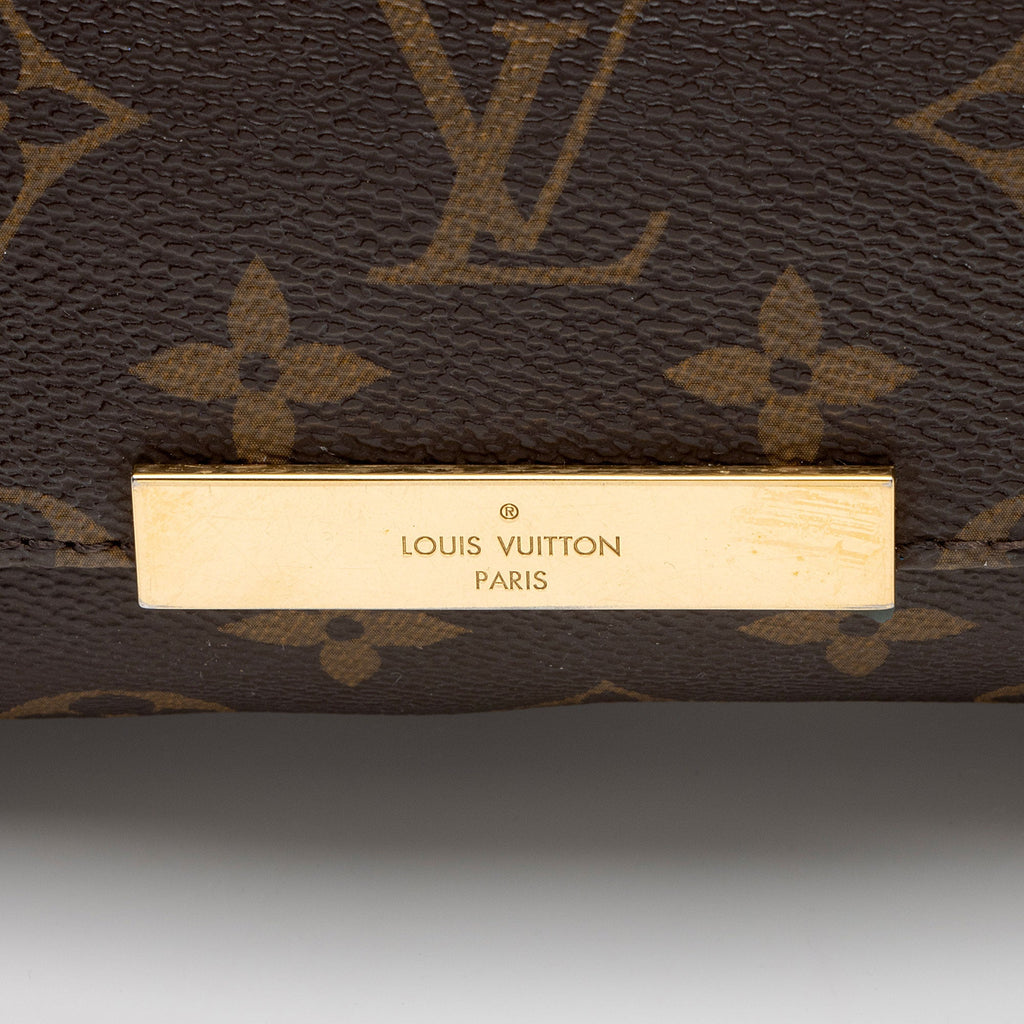 Louis Vuitton Monogram Canvas Favorite MM Shoulder Bag (SHF-wp7pd9)