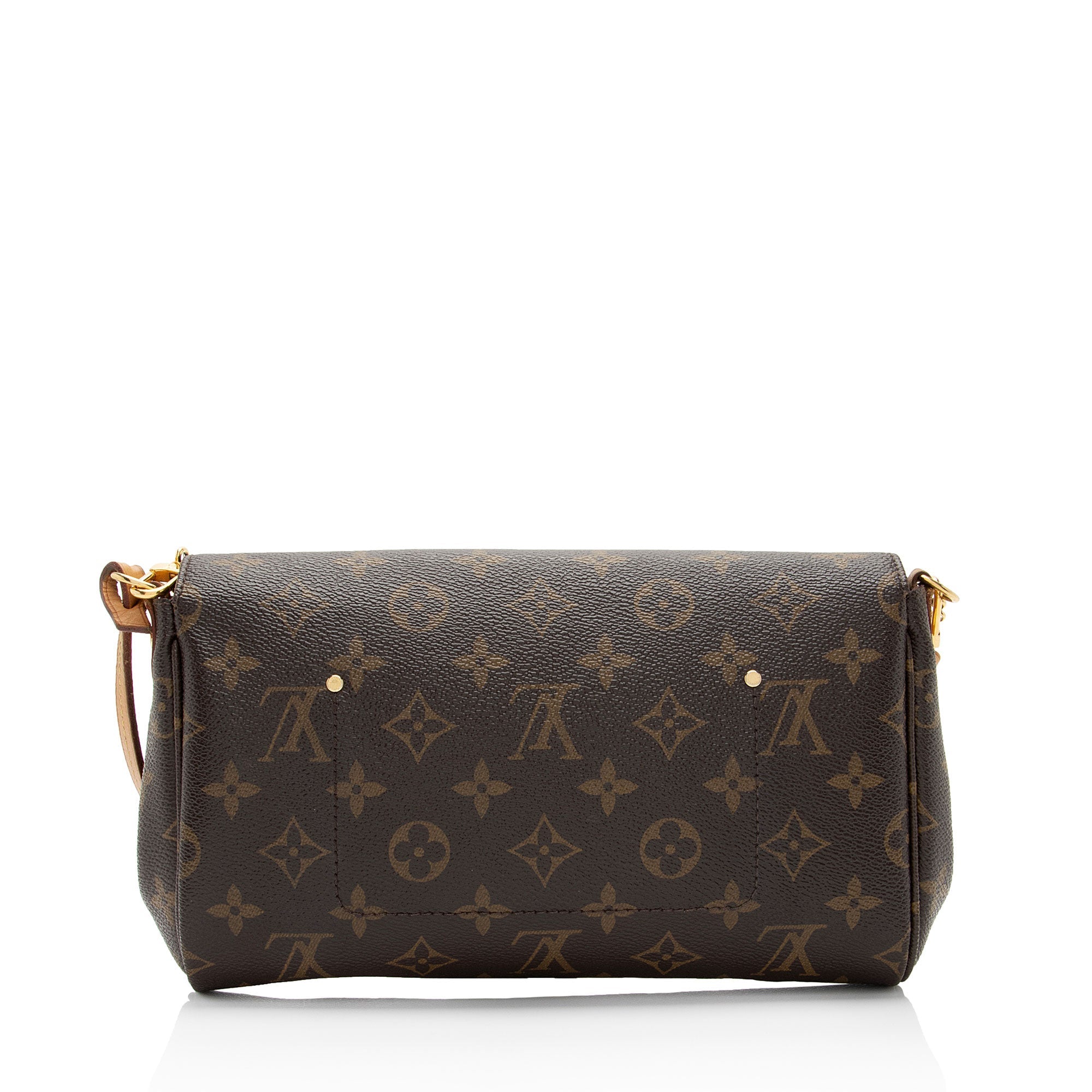 Louis Vuitton Monogram Canvas Favorite MM Shoulder Bag (SHF-kr1tYJ)
