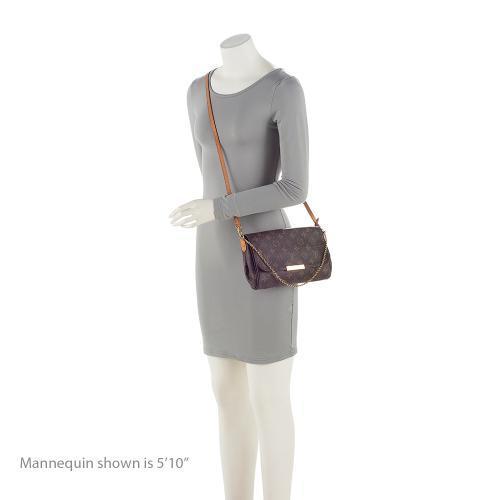 Louis Vuitton Monogram Canvas Favorite MM Shoulder Bag (SHF-pBpiVp)