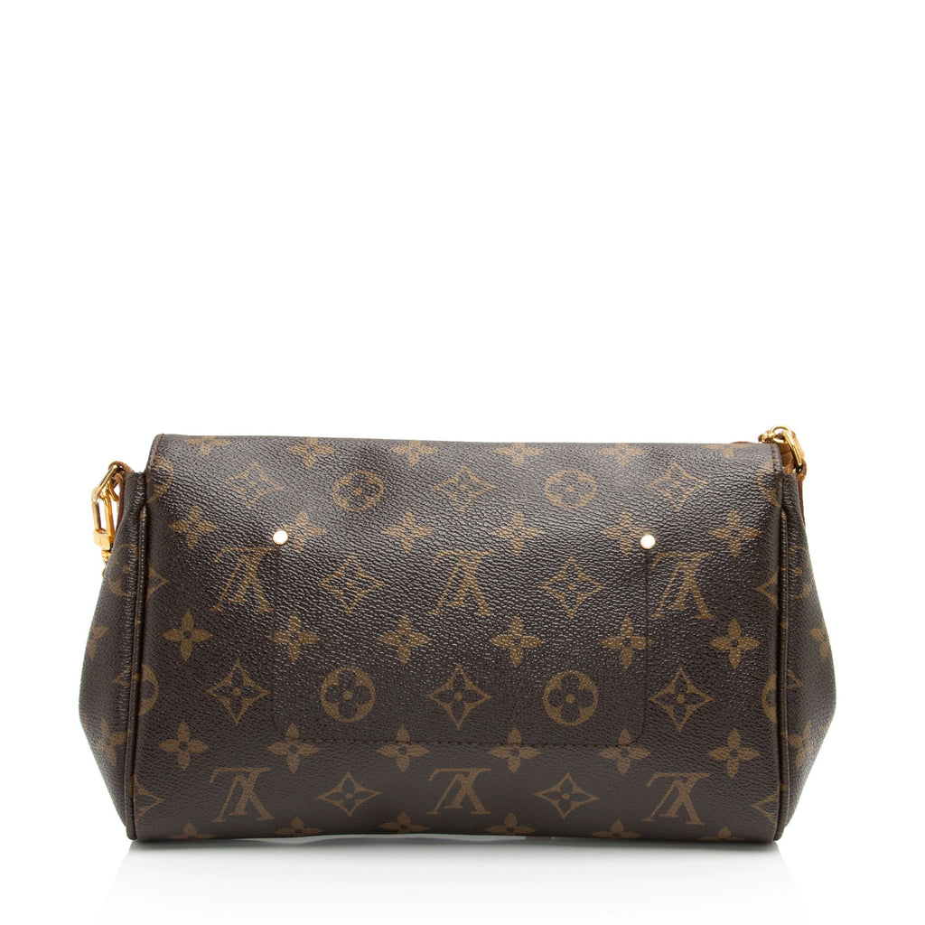 Louis Vuitton Monogram Canvas Favorite MM Shoulder Bag (SHF-GXfQJT)