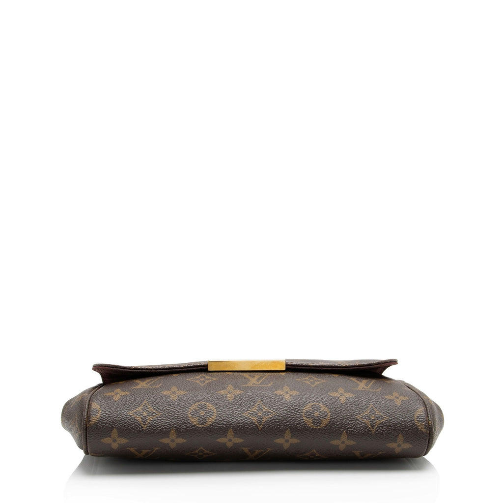 Louis Vuitton Monogram Canvas Favorite MM Shoulder Bag (SHF-GXfQJT)