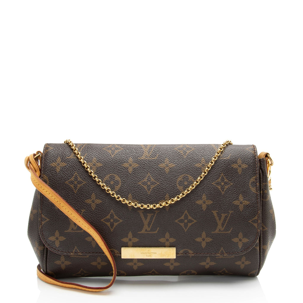 Louis Vuitton Monogram Canvas Favorite MM Shoulder Bag (SHF-GXfQJT)