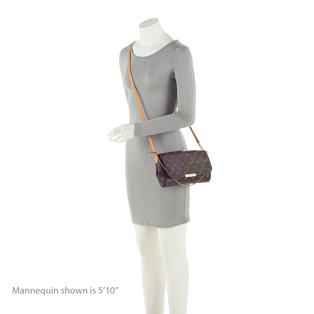 Louis Vuitton Monogram Canvas Favorite MM Shoulder Bag (SHF-GXfQJT)