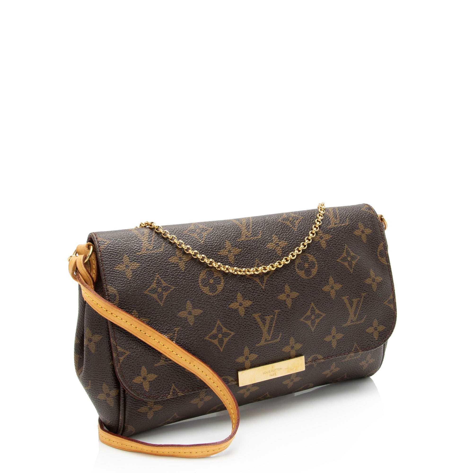 Louis Vuitton Monogram Canvas Favorite MM Shoulder Bag (SHF-GXfQJT)
