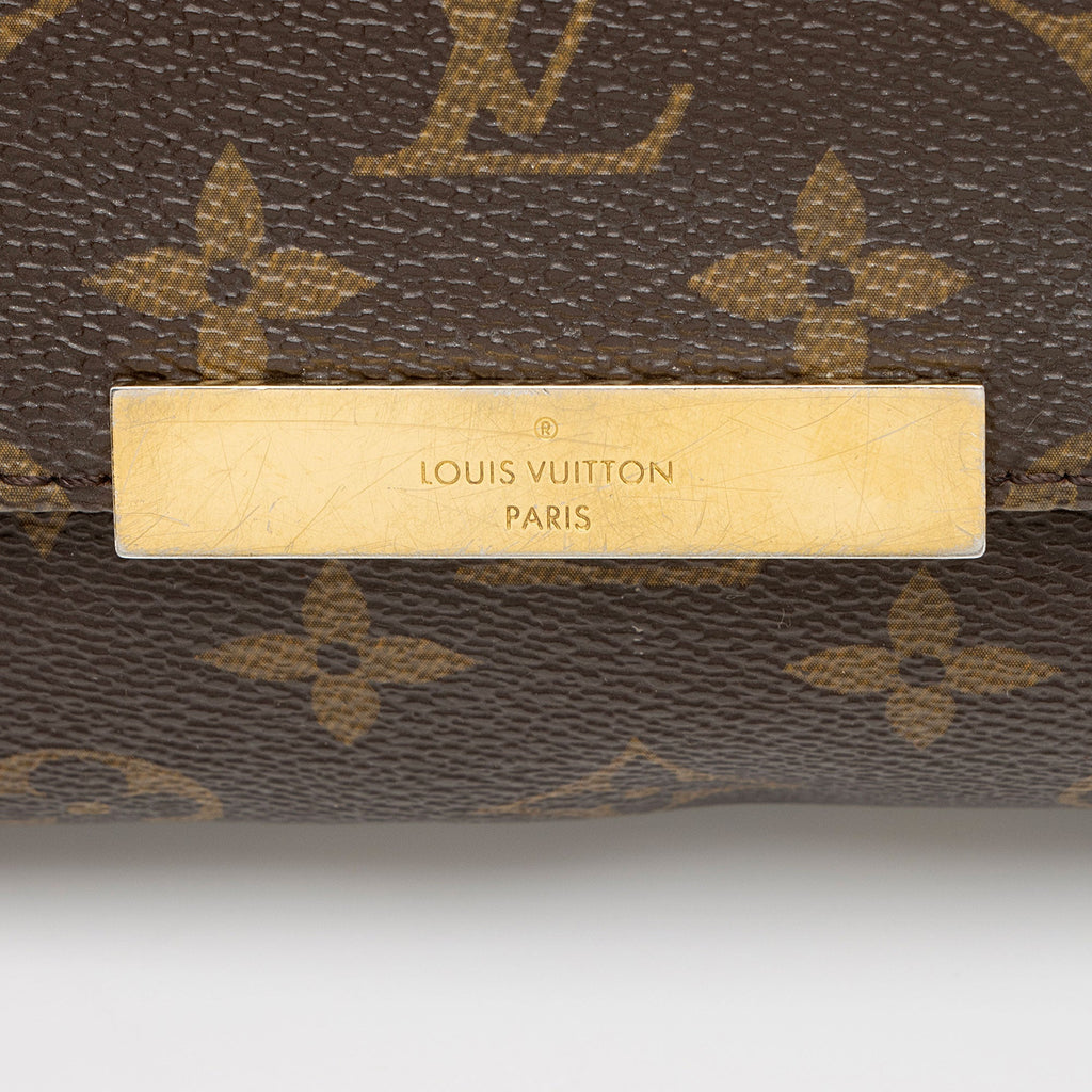 Louis Vuitton Monogram Canvas Favorite MM Shoulder Bag (SHF-Z5GR0S)