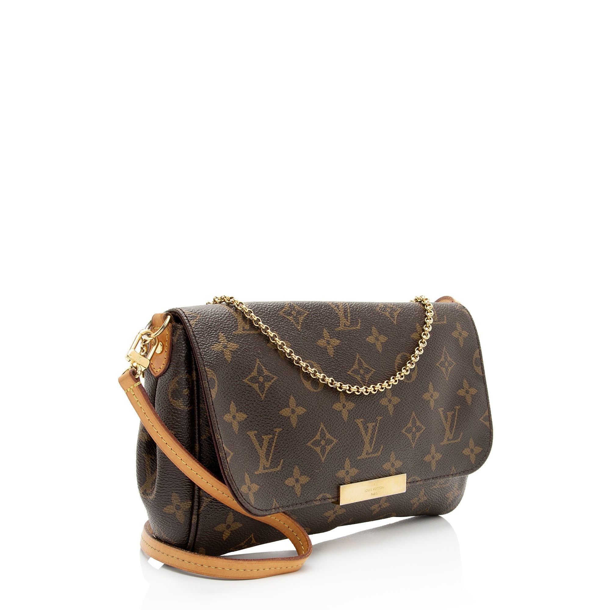 Louis Vuitton Monogram Canvas Favorite MM Shoulder Bag (SHF-Z5GR0S)