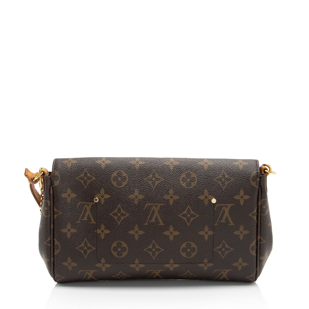 Louis Vuitton Monogram Canvas Favorite MM Shoulder Bag (SHF-vOz9V2)