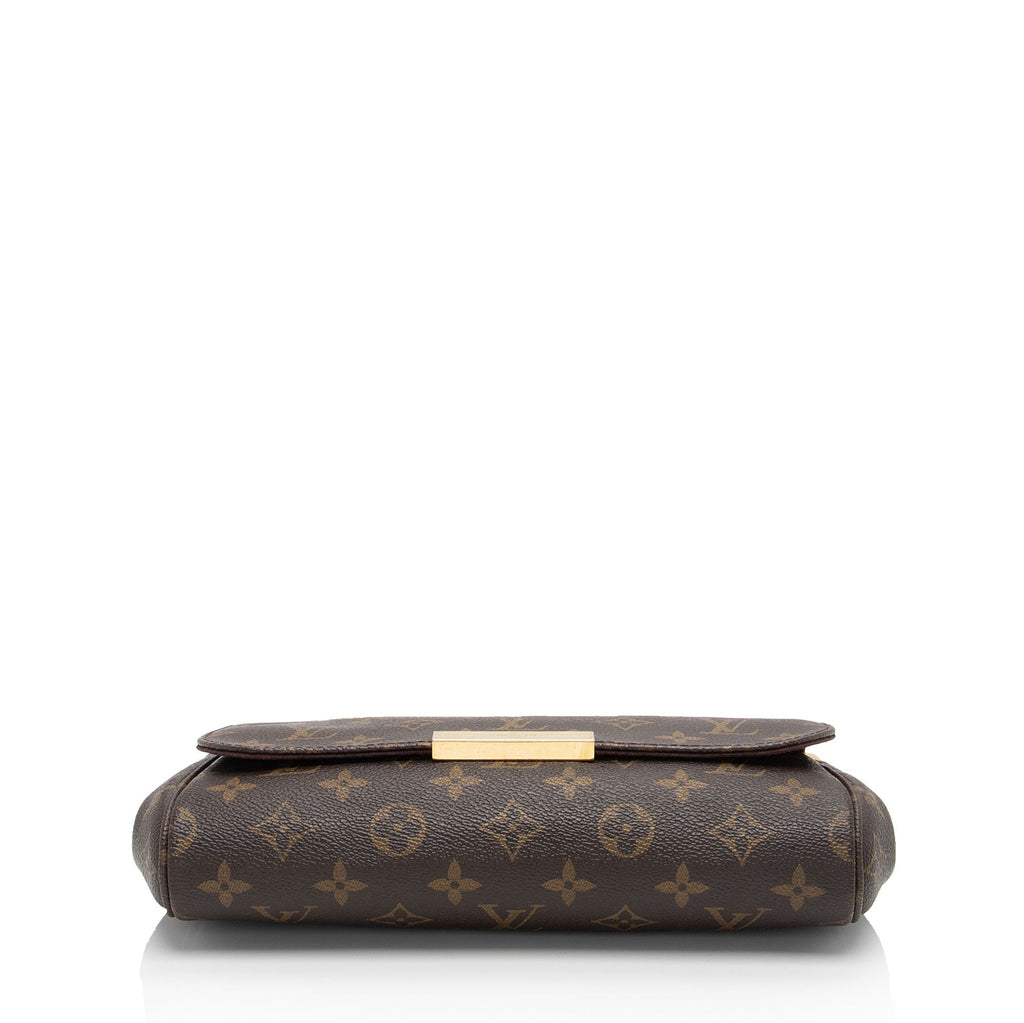Louis Vuitton Monogram Canvas Favorite MM Shoulder Bag (SHF-vOz9V2)