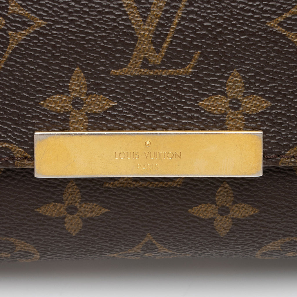 Louis Vuitton Monogram Canvas Favorite MM Shoulder Bag (SHF-vOz9V2)