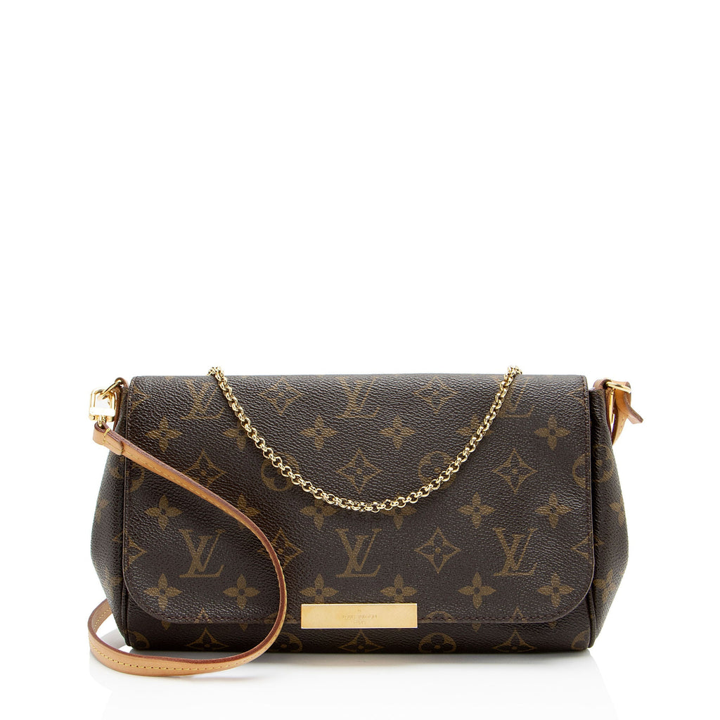 Louis Vuitton Monogram Canvas Favorite MM Shoulder Bag (SHF-b6wZxj)
