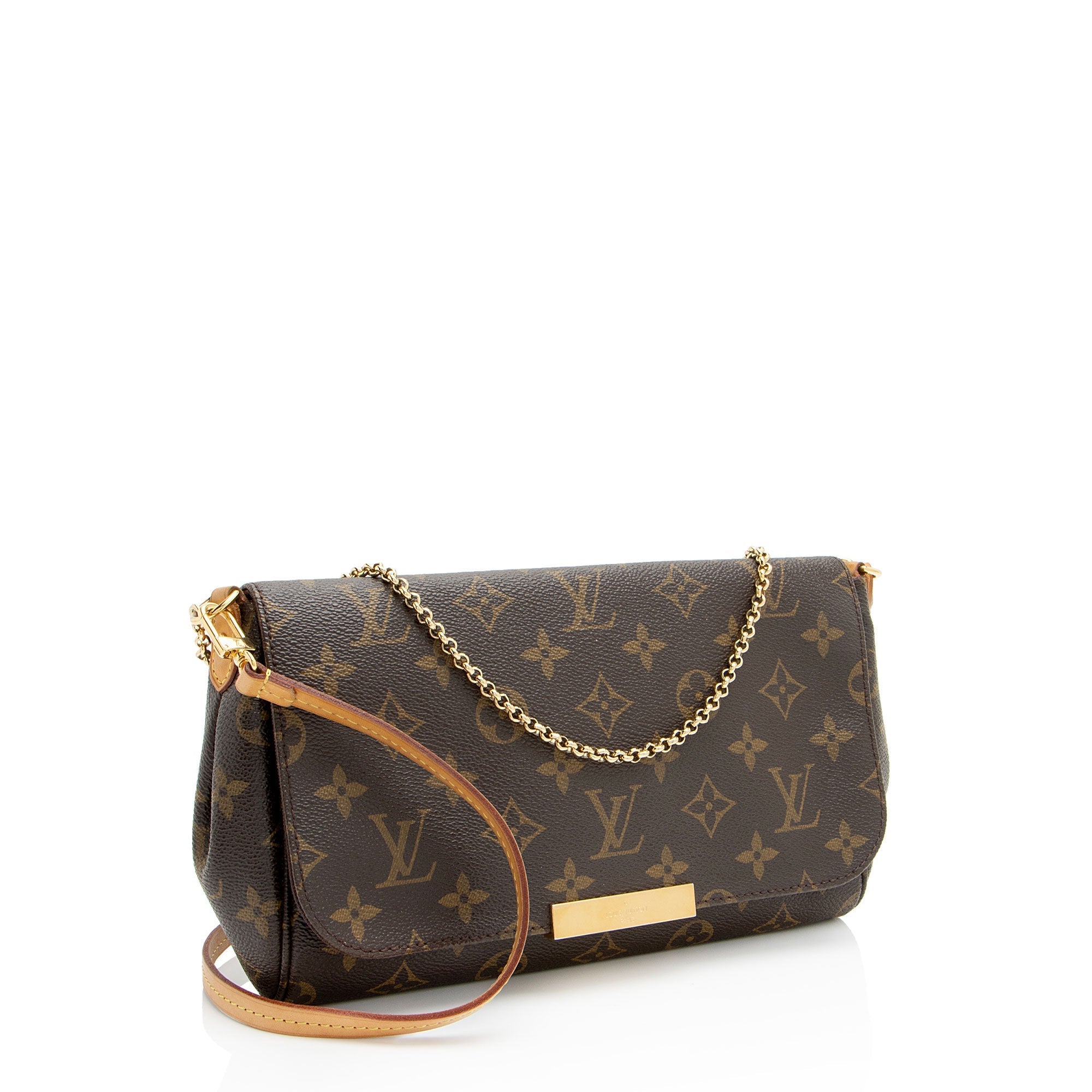 Louis Vuitton Monogram Canvas Favorite MM Shoulder Bag (SHF-b6wZxj)