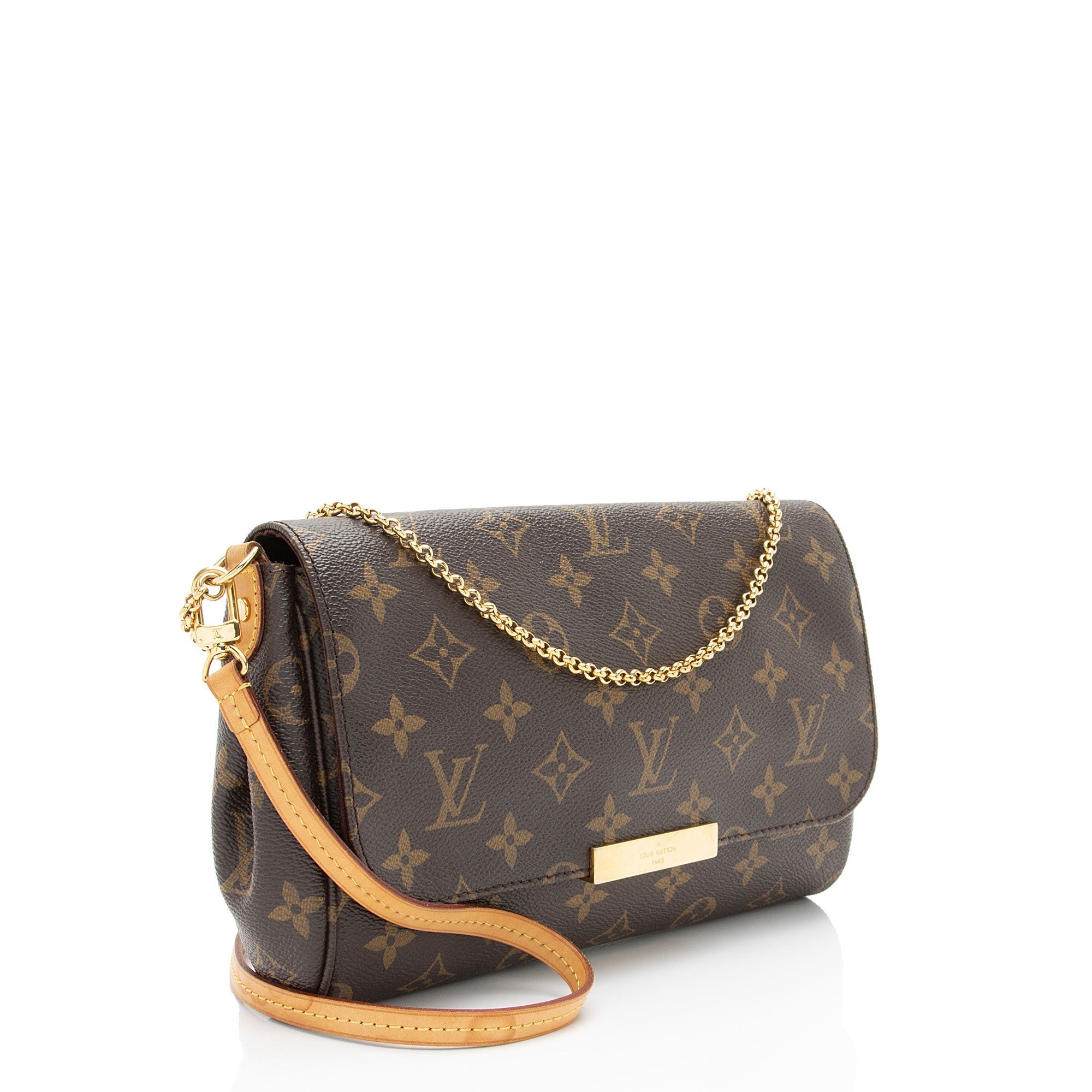 Louis Vuitton Monogram Canvas Favorite MM Shoulder Bag (SHF-rSDSZr)