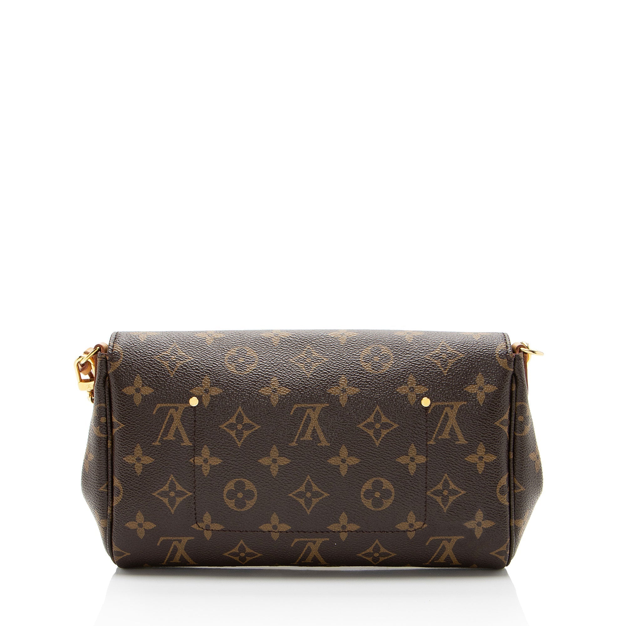 Louis Vuitton Monogram Canvas Favorite MM Shoulder Bag (SHF-eBADrA)