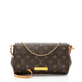 Louis Vuitton Monogram Canvas Favorite MM Shoulder Bag (SHF-eBADrA)