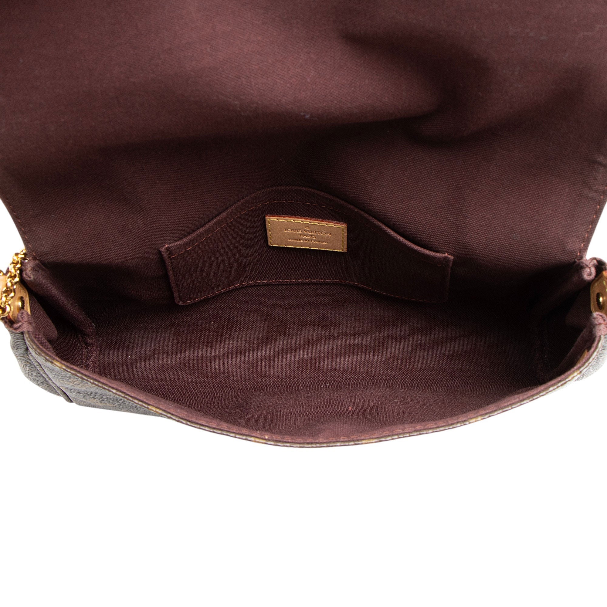 Louis Vuitton Monogram Canvas Favorite MM Shoulder Bag (SHF-ahfv2B)