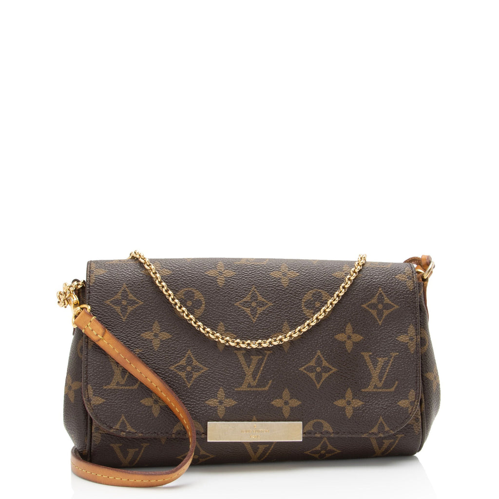 Louis Vuitton Monogram Canvas Favorite PM Shoulder Bag (SHF-HS9D4u)