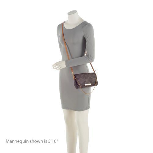 Louis Vuitton Monogram Canvas Favorite PM Shoulder Bag (SHF-HS9D4u)