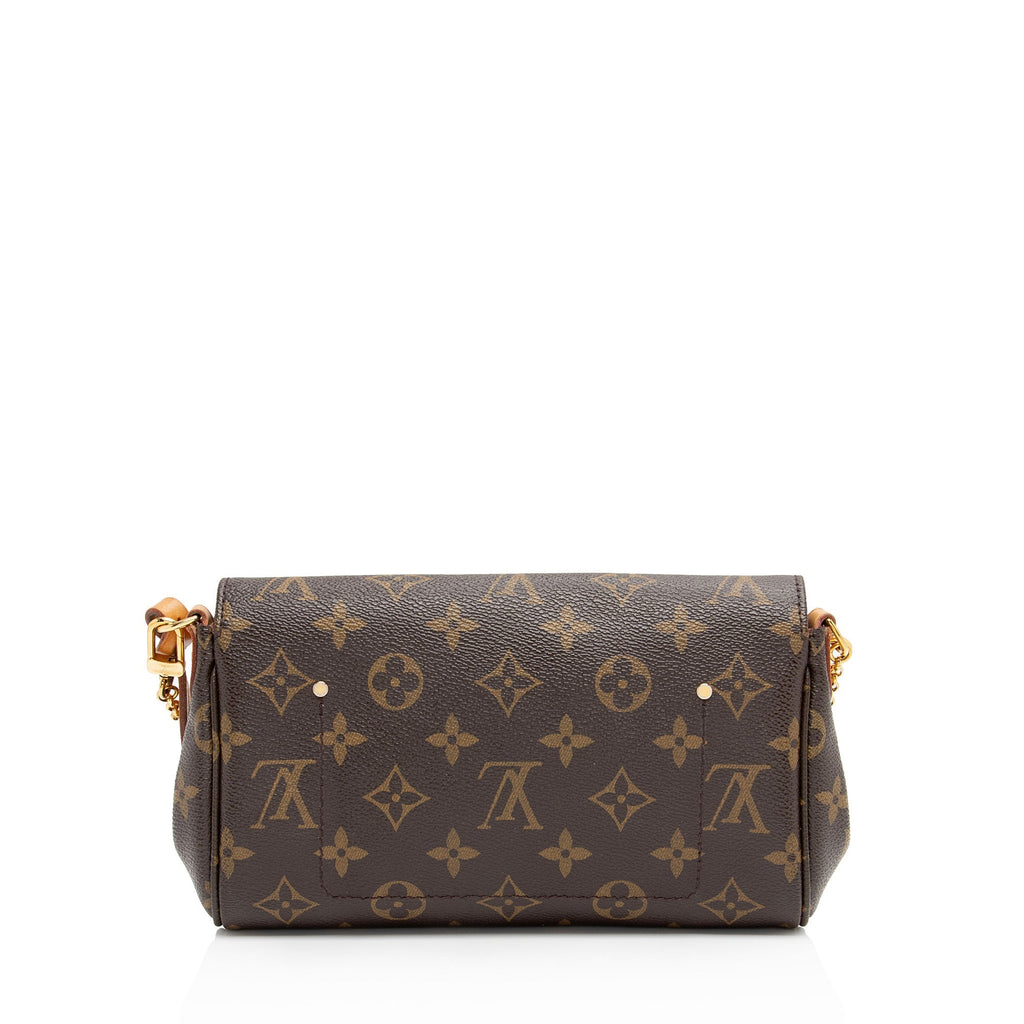Louis Vuitton Monogram Canvas Favorite PM Shoulder Bag (SHF-c2SfTZ)
