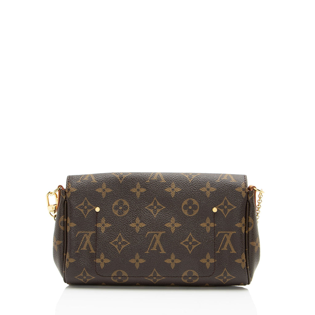 Louis Vuitton Monogram Canvas Favorite PM Shoulder Bag (SHF-SJ1bPb)