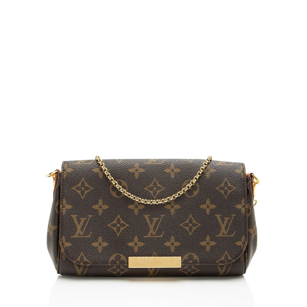 Louis Vuitton Monogram Canvas Favorite PM Shoulder Bag (SHF-SJ1bPb)