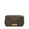 Louis Vuitton Monogram Canvas Favorite PM Shoulder Bag (SHF-SJ1bPb)