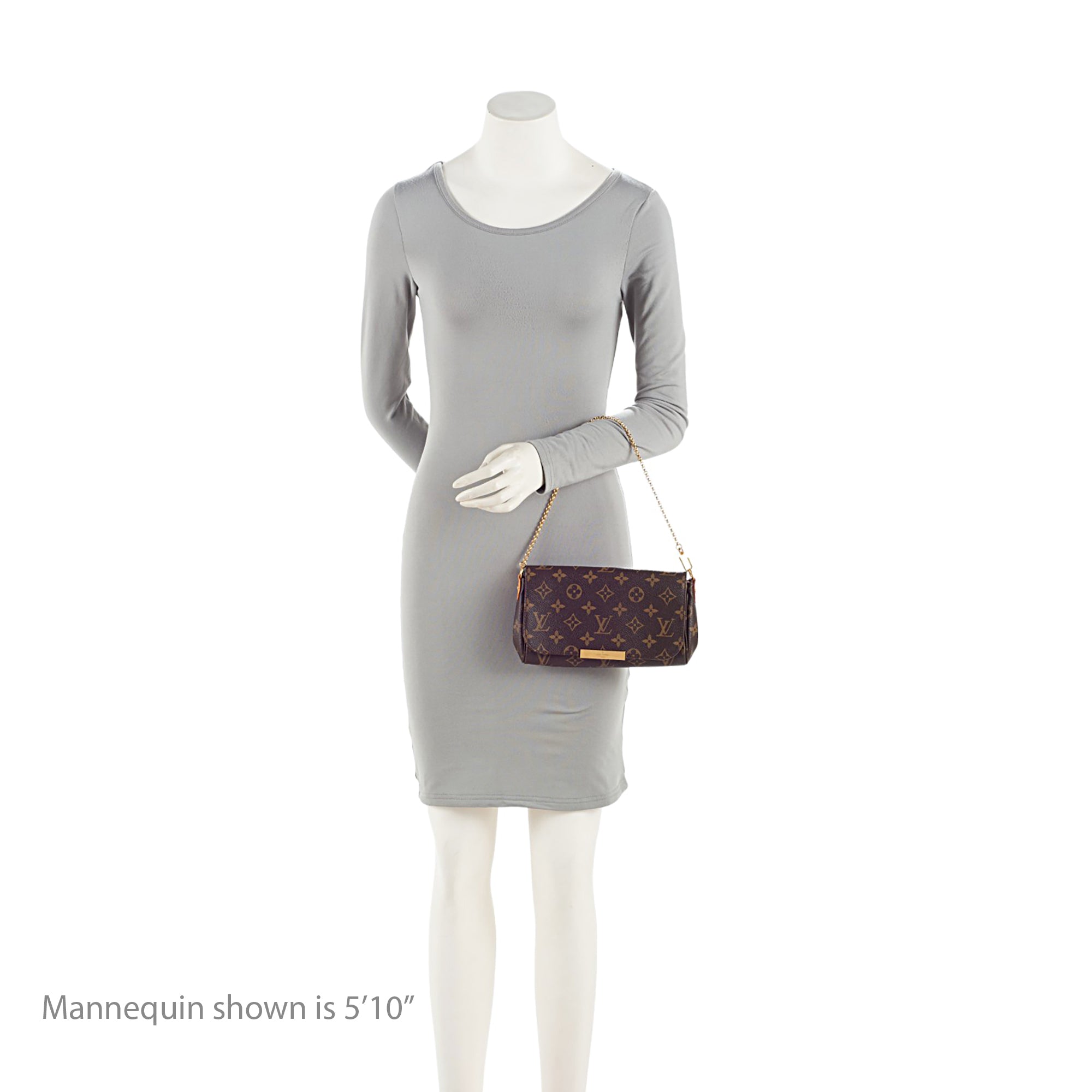 Louis Vuitton Monogram Canvas Favorite PM Shoulder Bag (SHF-SJ1bPb)