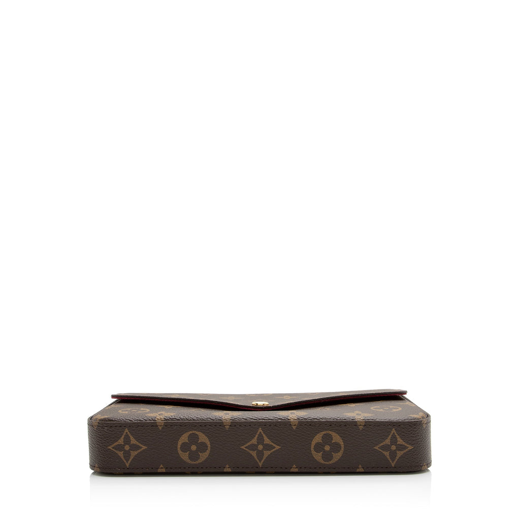 Louis Vuitton Monogram Canvas Felicie Pochette (SHF-23339)