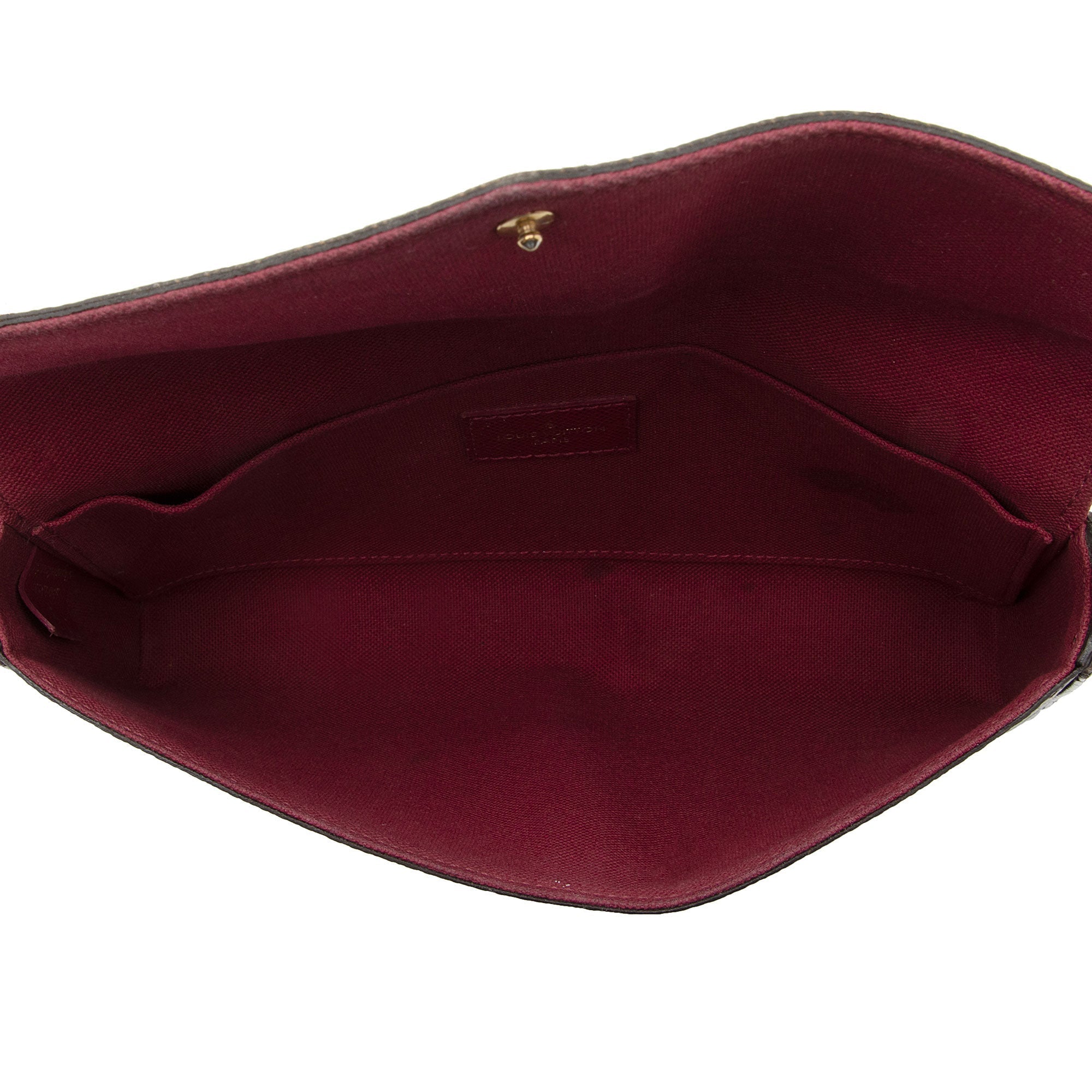 Louis Vuitton Monogram Canvas Felicie Pochette (SHF-RaMlhN)